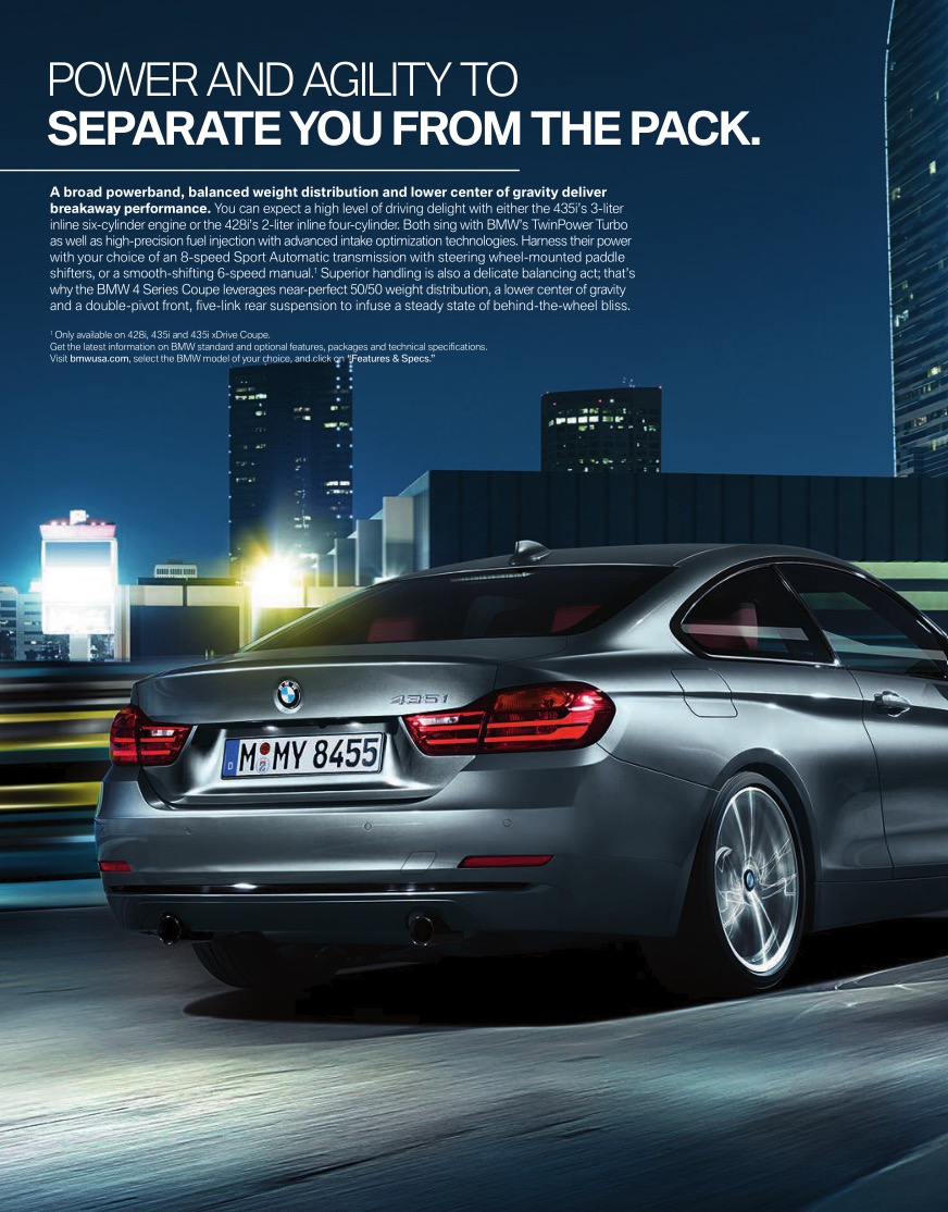 2015 BMW 4-Series Brochure Page 18